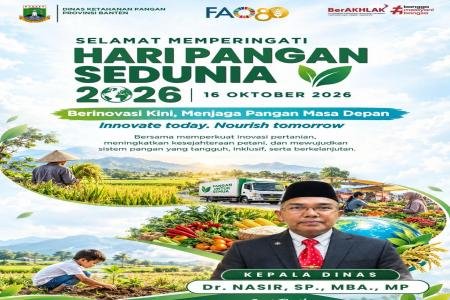 Hari Pangan Sedunia 2026 Kadis
