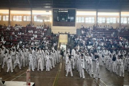 Diikuti 717 Peserta UKT Taekwondo Kendal Jadi Momentum Cetak Atlet Ber