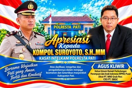 Apresiasi Kompol Suroyoto Agus Kliwir 