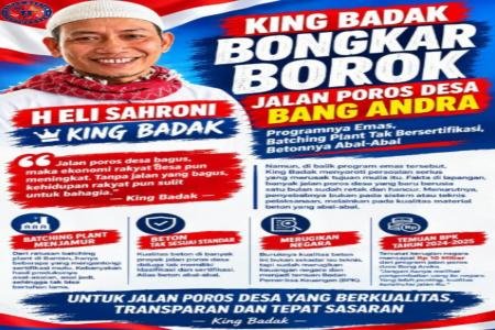 King Badak Bongkar Dugaan Masa