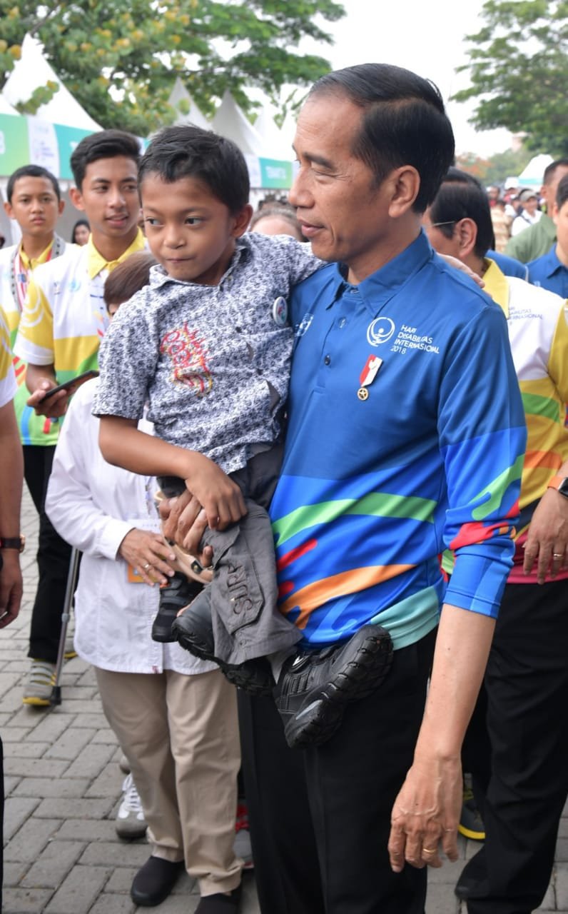 Presiden Jokowi : Semangat Dan Prestasi Penyandang Disabilitas Inspira