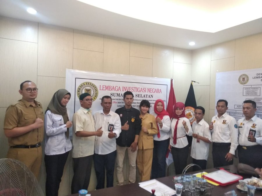 Kunjungan Kesbangpol Provinsi Sumsel Verifikasi Lin