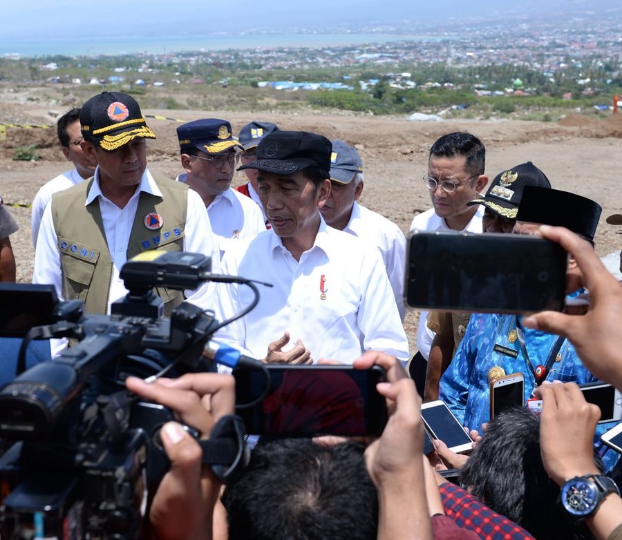 Presiden Jokowi Apresiasi Swasta Dalam Pembangunan Rumah Bagi Korban G