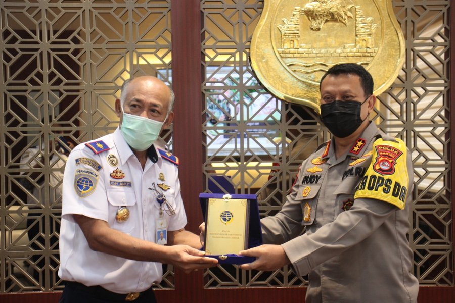 Kapolda Banten Terima Kunjungan Kepala Kantor Kesyahbandaran Dan Otori