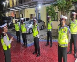 Imbau Larangan Mudik Ditlantas Polda Banten Gelar Patroli