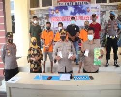 2  Dua  Orang Pemakai dan Satu Pengedar  Narkoba diamankan Sat Resnark