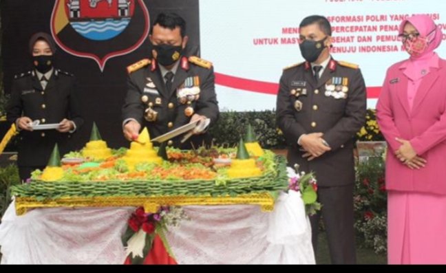 Polda Banten Gelar Tasyakuran Hari Bhayangkara Secara Sederhana Dengan