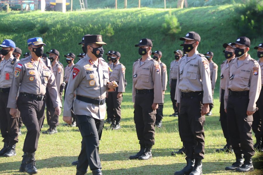 Kapolda Banten Buka Pendidikan Pembentukan Bintara Polri Tahun 2021