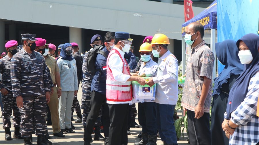 Tni Al Bersama Kemenhub Ri Melaksanakan Pendaratan Di Pelabuhan Asdp M