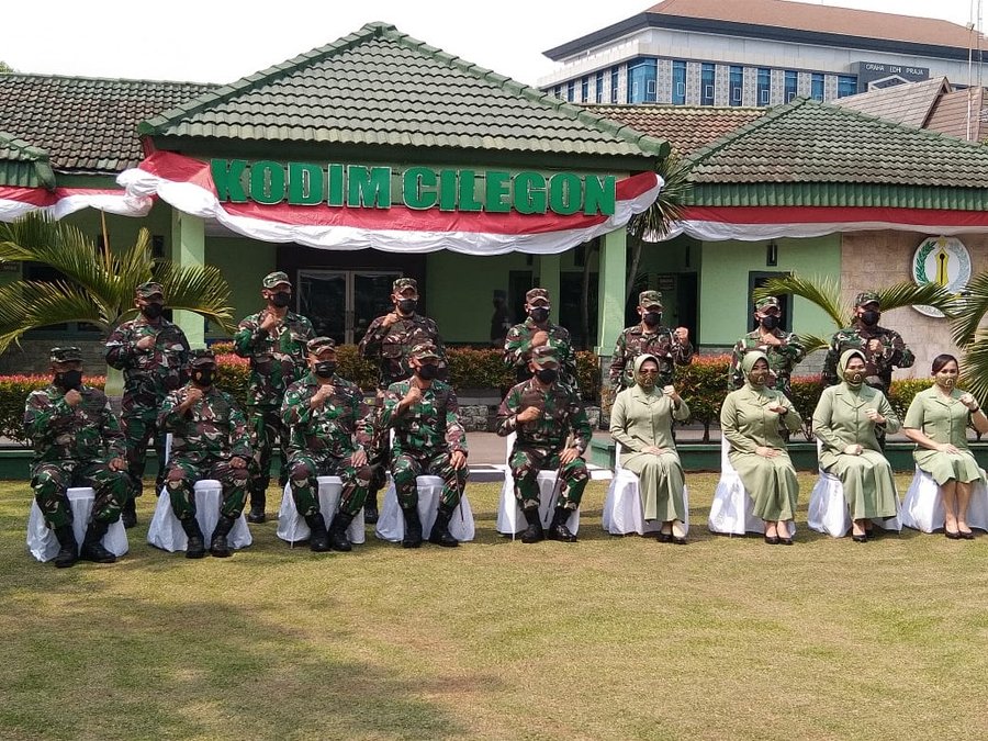 Danrem 064 my Mengadakan Kunjungan Kerja Sekaligus Silahturahmi