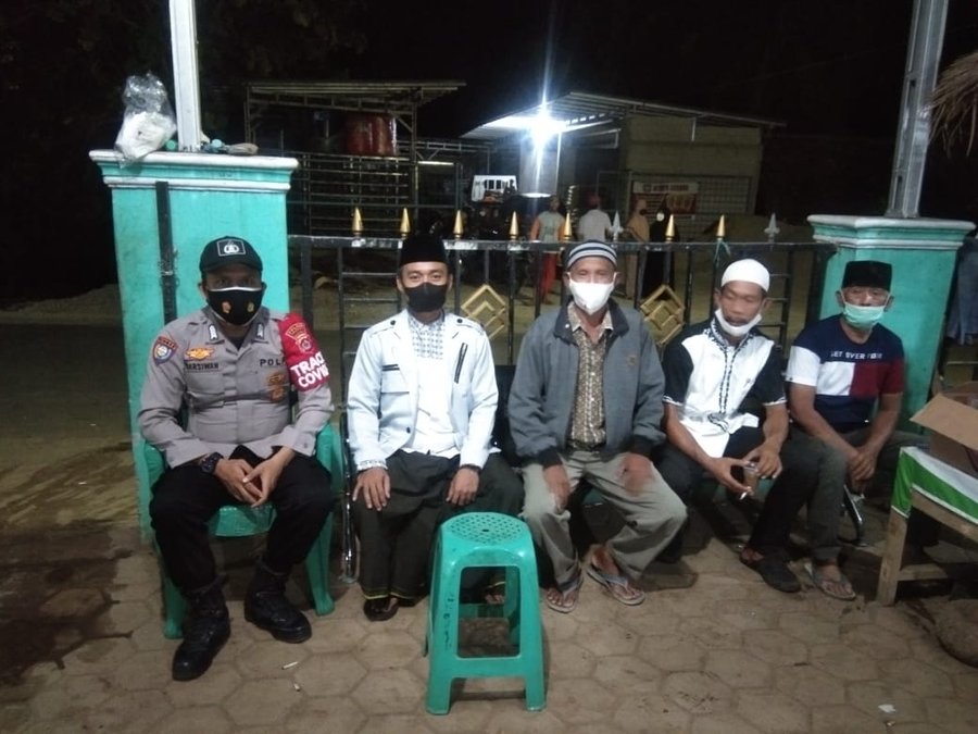 Giat Rutin Patroli Sambang, Bhabinkamtibmas Polsek Mancak