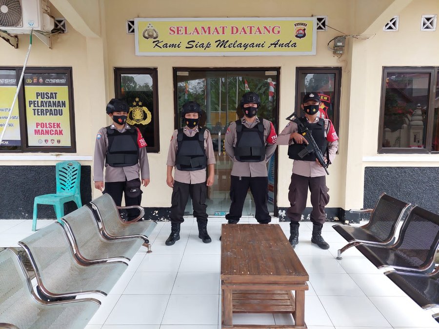 Garda Terdepan Polsek Mancak Polres Cilegon, Siap Menjaga Harkamtibmas