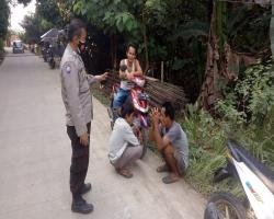GIAT PATROLI SAMBANG DAN HIMBAUAN 5M BHABINKAMTIBMAS POLSEK MANCAK