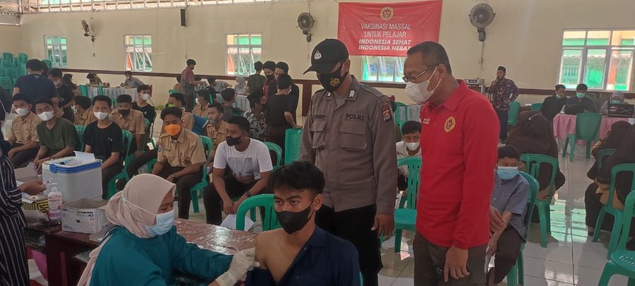 Serang Banten Bersama Dinas Kesehatan, Gelar Vaksinasi Lanjuttan Secar