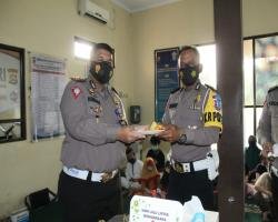 Sat Lantas Polres Lebak Polda Banten adakan Syukuran dan Santunan Anak