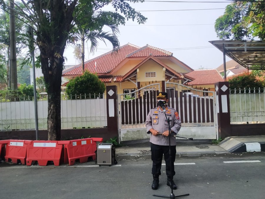 Kapolres Lebak Polda Banten Pimpin Apel Kompi Cadangan Back Up Pilkade