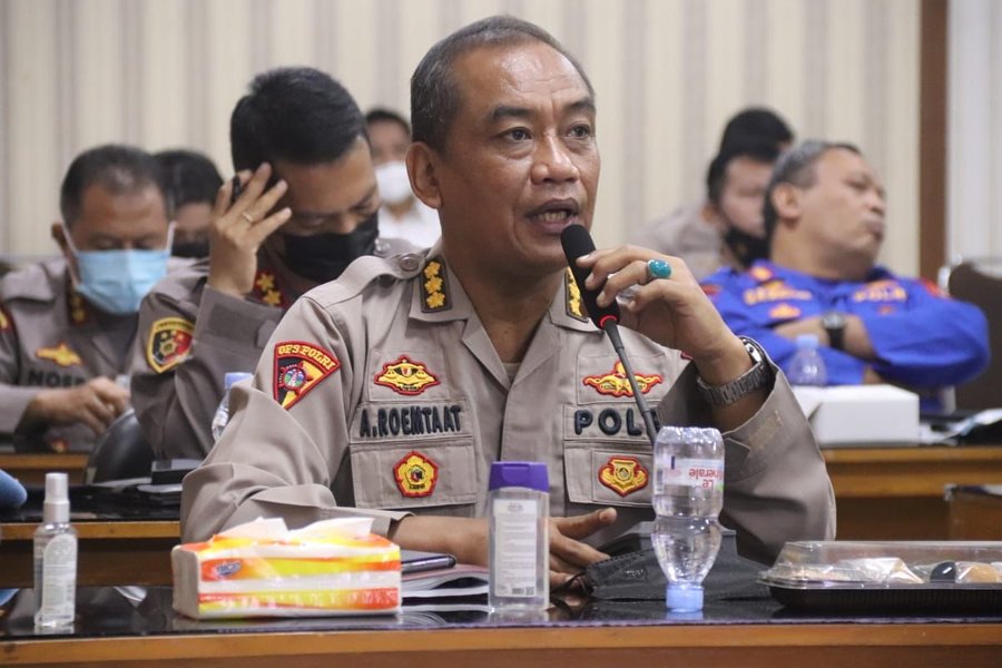 Polda Banten Gelar Analisa Dan Evaluasi, Mingguan Terkait Pembagian Ma