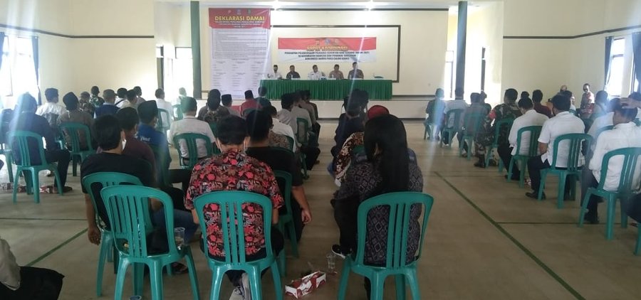 Rapat Koordinasi Pelaksanaan Pilkades, Serentak Kabupaten Serang 2021
