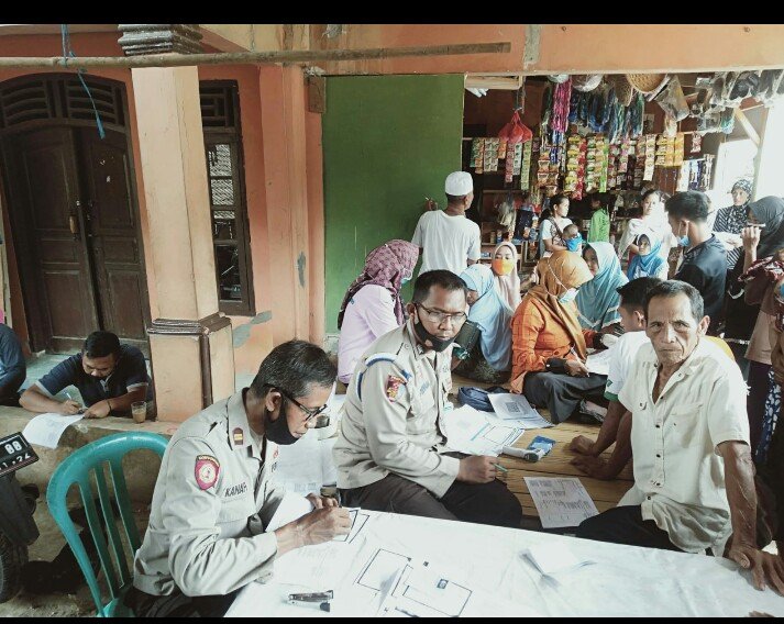 Leuwidamar Polres Lebak Gelar Vaksinasi Dosis 1 Dan 2
