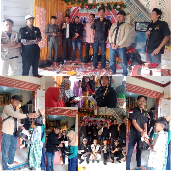 Redaksi Suara Peradilan News Gelar, Tasyakuran Milad Ke 7 Dan Baksos S