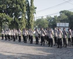 Wakapolres Cilegon Pimpin Apel Kesiapan Pengamanan Unras Buruh