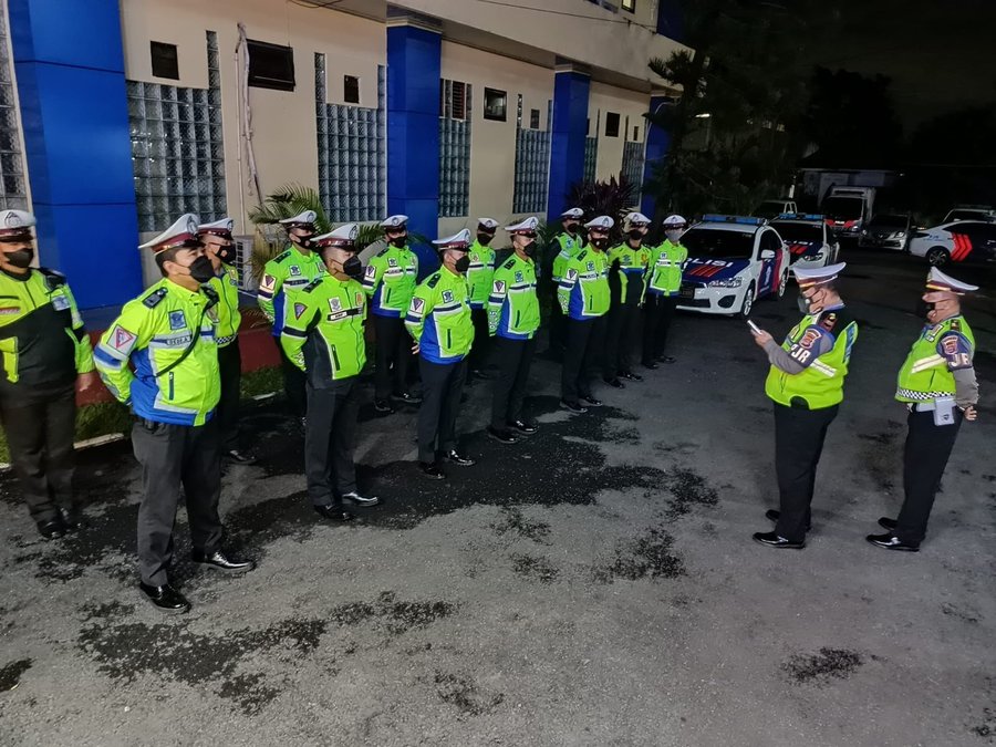 Antisipasi Balap Liar Dan Kerumunan Massa, Ditlantas Polda Banten Gela