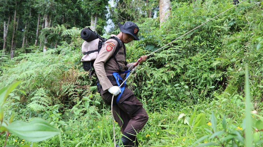 Selesai Pelatihan Sar Darat, 10 Bintara Remaja Polres Purbalingga Dise