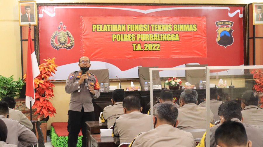 Bhabinkamtibmas Polres Purbalingga Ikuti Pelatihan Fungsi Teknis Binma