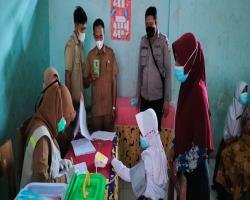 Polsek Cimarga Polres Lebak Laksanakan Vaksinasi umur 6  11 tahun di S