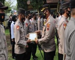 Tim Pokja Pembangunan Zona Integritas Polres Purbalingga Terima Pengha