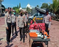 Cek Kesiapsiagaan Kapolres Lebak lakukan Pengecekan Peralatan SAR Pena