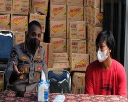 Polres Lebak Polda Banten Amankan 24 Ton Minyak Goreng di Warunggunung