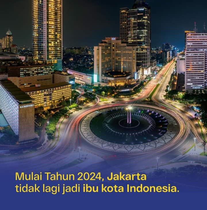2024 Jakarta Bukan Lagi Ibu Kota Negara