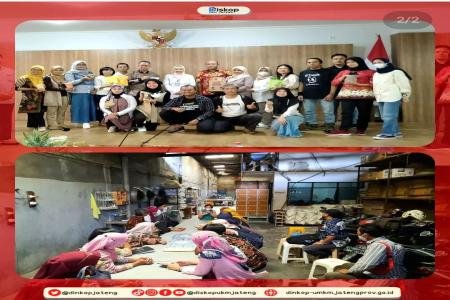 Bangkit dari Pandemi Covid19 Dinkop Jawa Tengah dukung UKM go Export