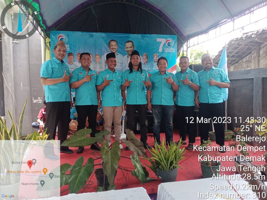 Rapat Konsulidasi Dan Rakerda Gelora Didesa Balerejo Dempet Demak