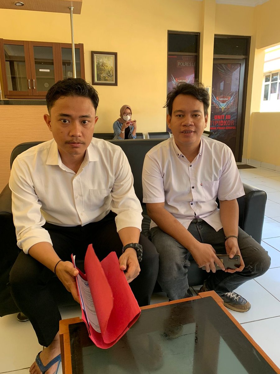 Unit Tipikor Polres Lebak Terima Berkas Lapdu Dugaan Korupsi Bpnt Desa