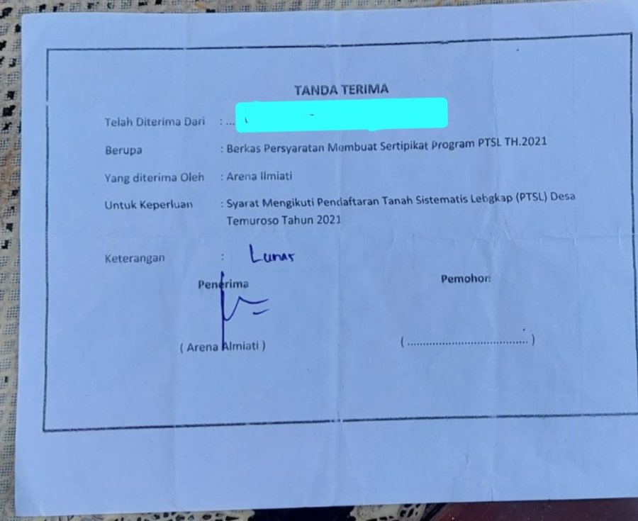 Di Duga Dibuat Bancaan Ptsl Desa Temuroso Guntur Demak