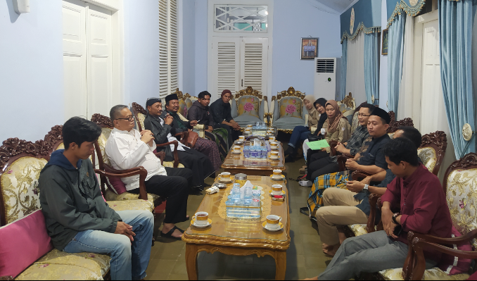 Indra Hari Purnama Dan Pegiat Literasi Bertemu Pjbupati Banjarnegara