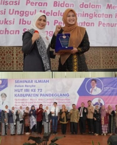 Ikatan Bidan Indonesia Kabupaten Pandeglang Gelar Seminar Ilmiah Dihad