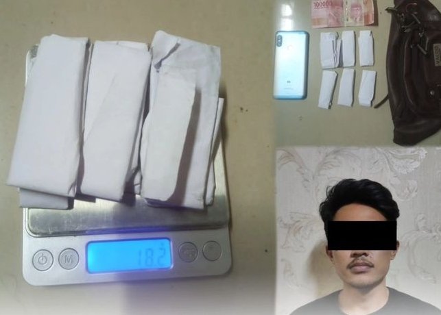 Jajaran Sat Resnarkoba Polres Lebak Berhasil Bekuk Pengedar Ganja Di C