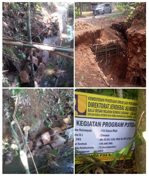 Diduga Lemahnya Pengawasan Tpm Pengerjaan P3 tgai Akibatkan Pekerjaan 