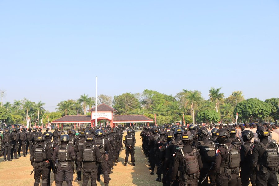 Ratusan Tni Polri Dikerahkan Dukung Pengamanan Muktamar Sufi Di Pekalo