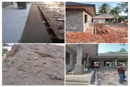 DIduga CV Karya Sri Rahayu Melaksanakan Pembangunan Kantor Penyuluhan 