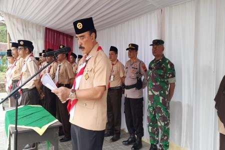 Kaligondang Jadi Titik Pemberangkatan Estafet Tunas Kelapa Tingkat Kwa
