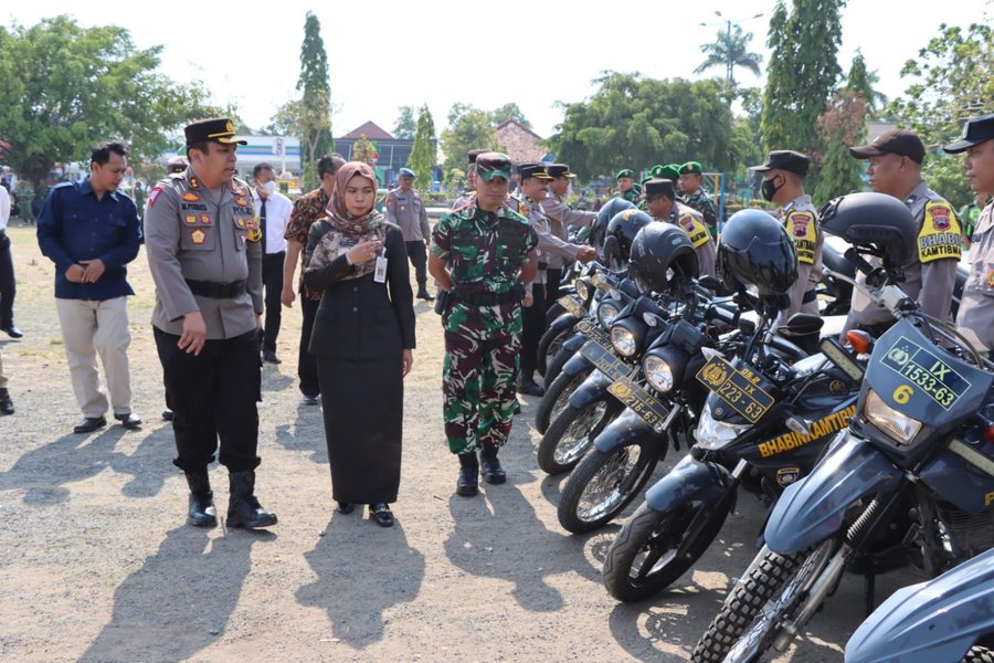 Jajaran Pemkab Demak Gelar Apel Oprasi Brata Candi 2023 2024