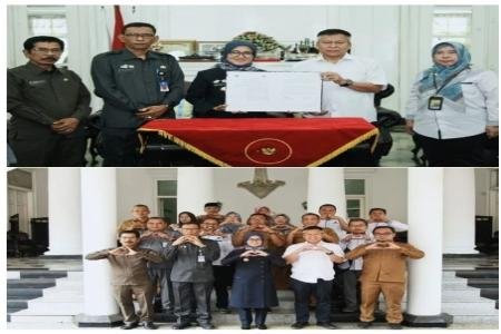 Bupati Tandatangani MoU Pengembangan Kampung Kompeten dan Produktif De