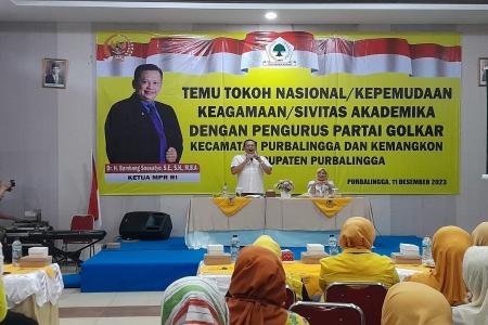 Konsolidasi Dan Pembekalan Kader Golkar Di Hadiri Bambang Soesetyo