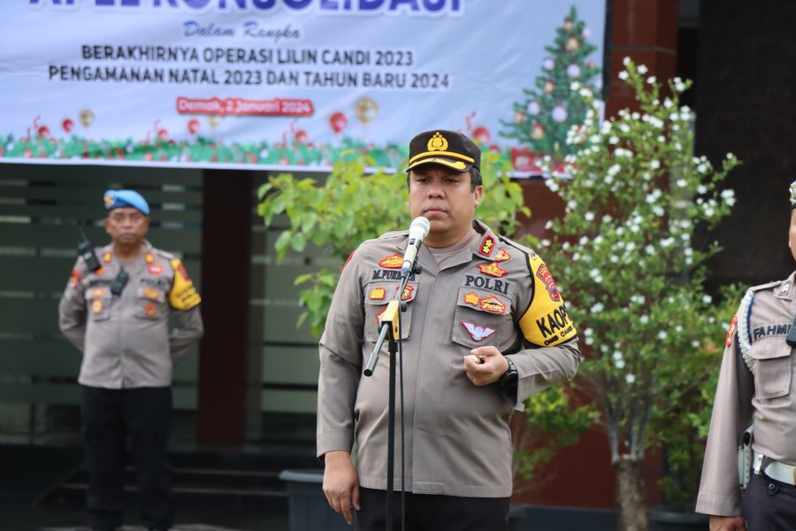 Polres Demak Sosialisasikan Larangan Kenalpot Brong