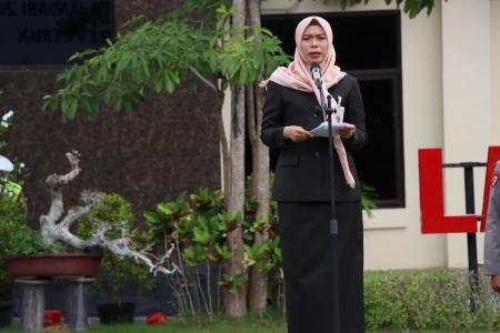 BUPATI dan POLRES DEMAK PIMPIN APEL PENGAMANAN TAHUN BARU 