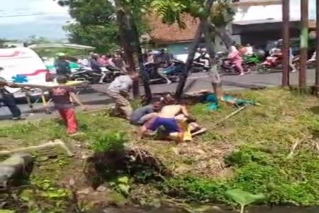 Pemasangan Fiber Optik Di Bojongsari Merenggut Nyawa Diduga Perijinan 